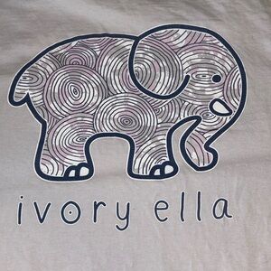 IVORY ELLA XL LS TEE